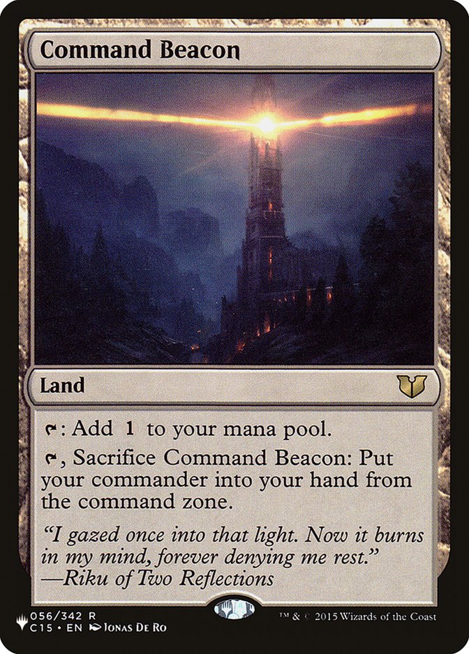 Command Beacon [The List] | Tables and Towers