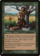 Diligent Farmhand [The List Reprints] | Tables and Towers