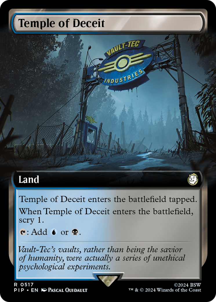 Temple of Deceit (Extended Art) [Fallout] | Tables and Towers