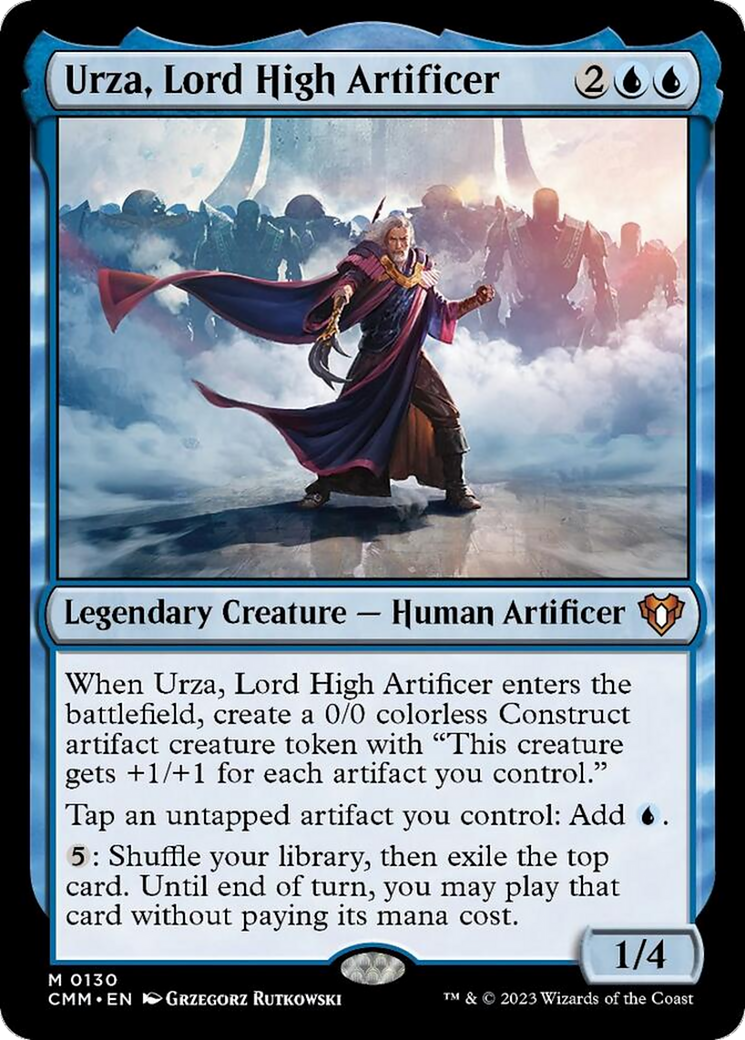 Urza, Lord High Artificer [Commander Masters] | Tables and Towers