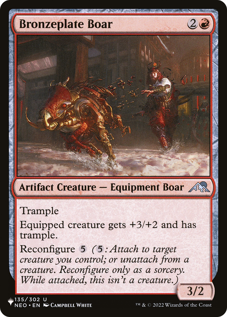 Bronzeplate Boar [The List Reprints] | Tables and Towers