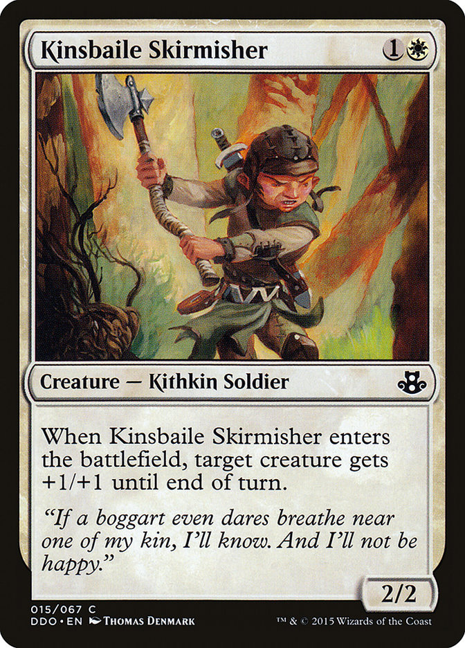 Kinsbaile Skirmisher [Duel Decks: Elspeth vs. Kiora] | Tables and Towers