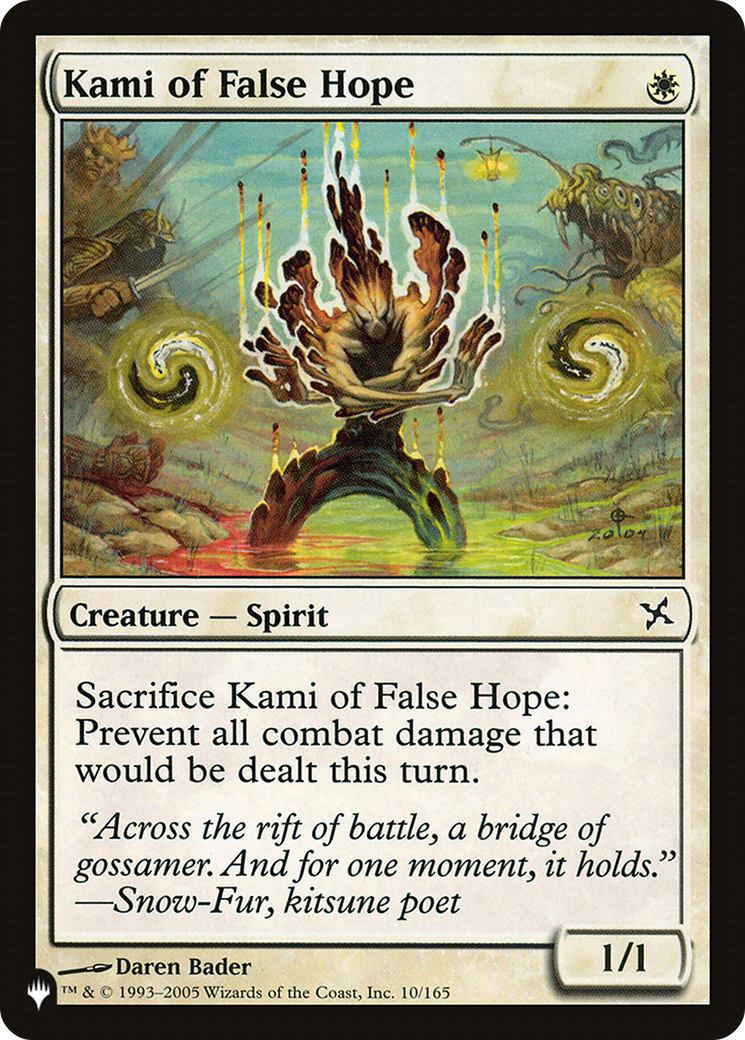 Kami of False Hope [The List Reprints] | Tables and Towers