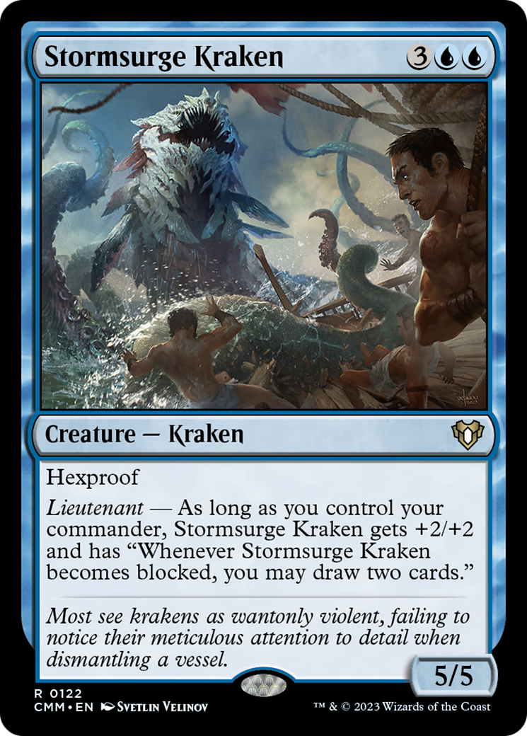 Stormsurge Kraken [Commander Masters] | Tables and Towers