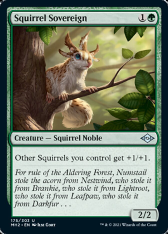 Squirrel Sovereign [Modern Horizons 2] | Tables and Towers