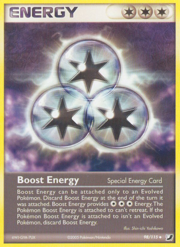 Boost Energy (98/115) [EX: Unseen Forces] | Tables and Towers