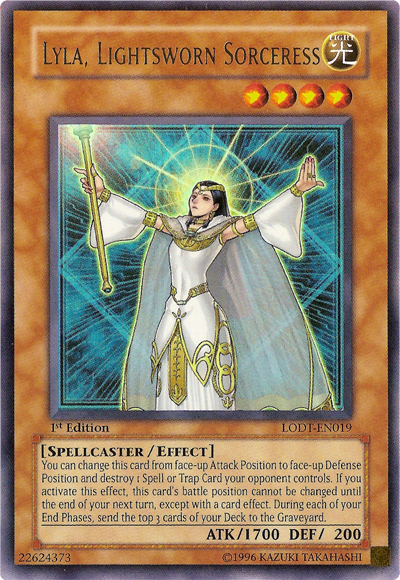 Lyla, Lightsworn Sorceress [LODT-EN019] Ultra Rare | Tables and Towers