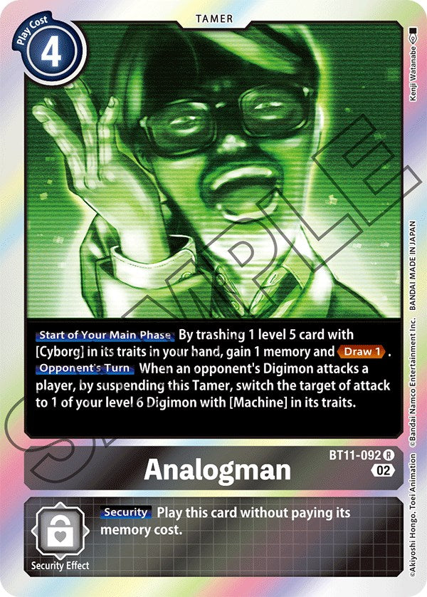 Analogman [BT11-092] [Dimensional Phase] | Tables and Towers