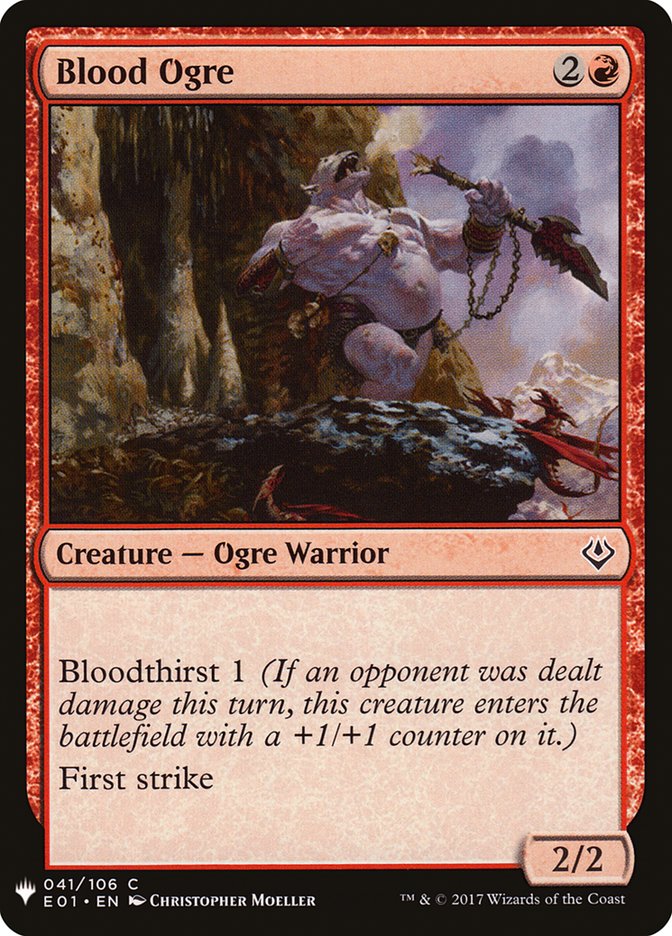 Blood Ogre [Mystery Booster] | Tables and Towers