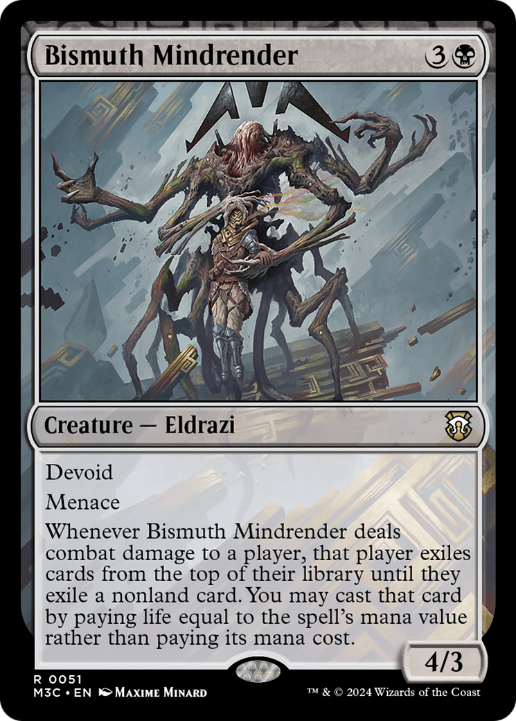 Bismuth Mindrender (Ripple Foil) [Modern Horizons 3 Commander] | Tables and Towers