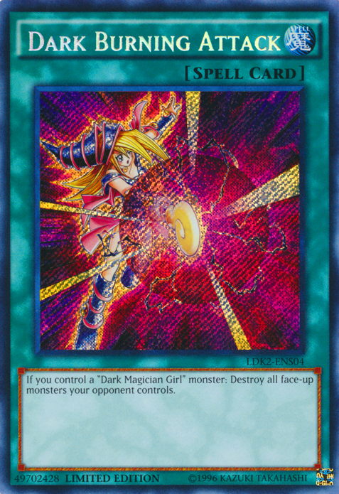 Dark Burning Attack [LDK2-ENS04] Secret Rare | Tables and Towers