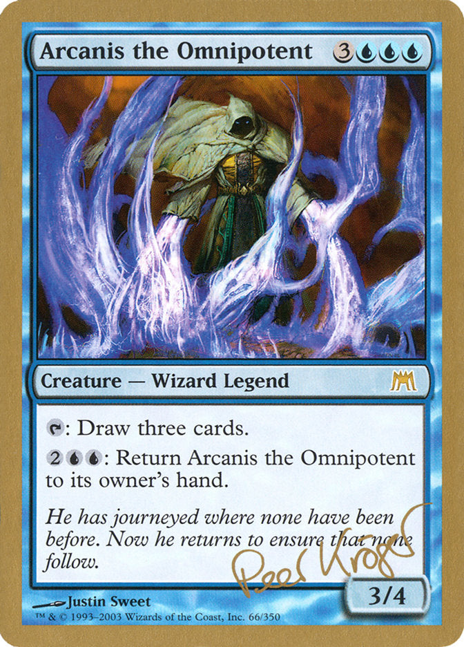 Arcanis the Omnipotent (Peer Kroger) [World Championship Decks 2003] | Tables and Towers