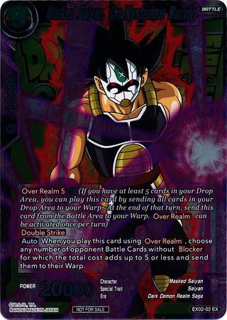 Masked Saiyan, the Mysterious Warrior (Metallic Foil) (Event Pack 2018) (EX02-02) [Promotion Cards] | Tables and Towers