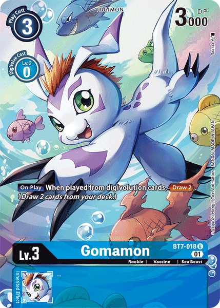 Gomamon [BT7-018] (Alternate Art) [Next Adventure] | Tables and Towers