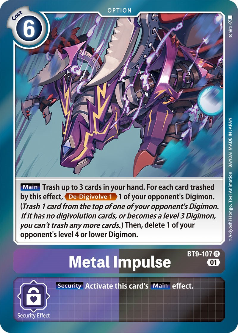 Metal Impulse [BT9-107] [X Record] | Tables and Towers