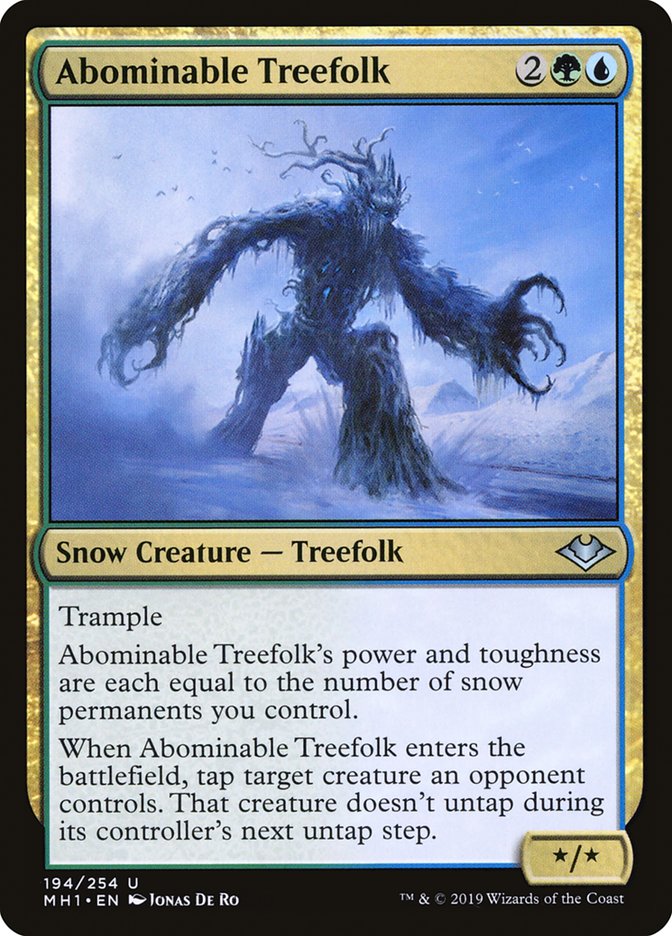 Abominable Treefolk [Modern Horizons] | Tables and Towers