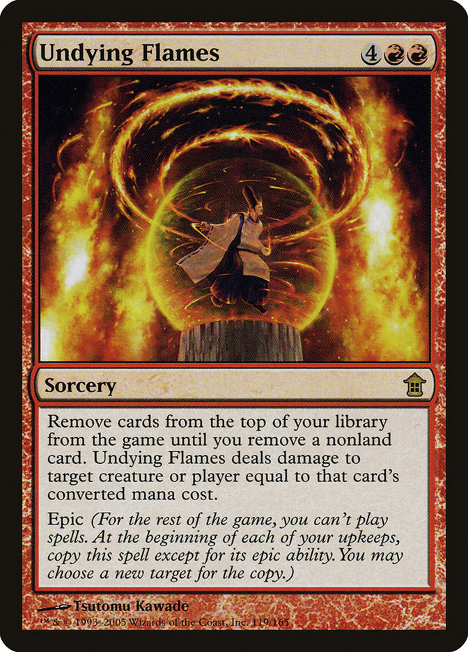 Undying Flames [Saviors of Kamigawa] | Tables and Towers