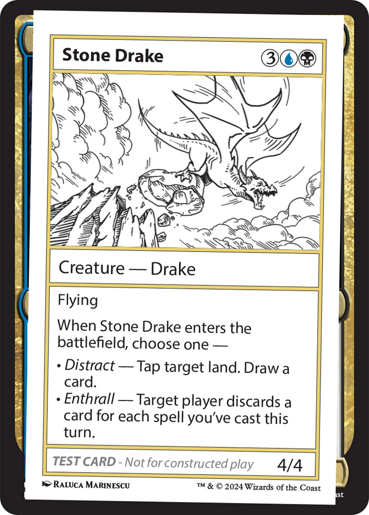 Stone Drake [Mystery Booster 2 Playtest Cards] | Tables and Towers