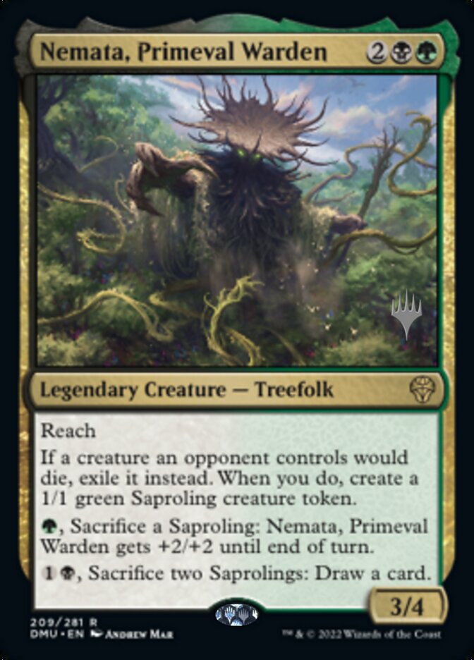 Nemata, Primeval Warden (Promo Pack) [Dominaria United Promos] | Tables and Towers