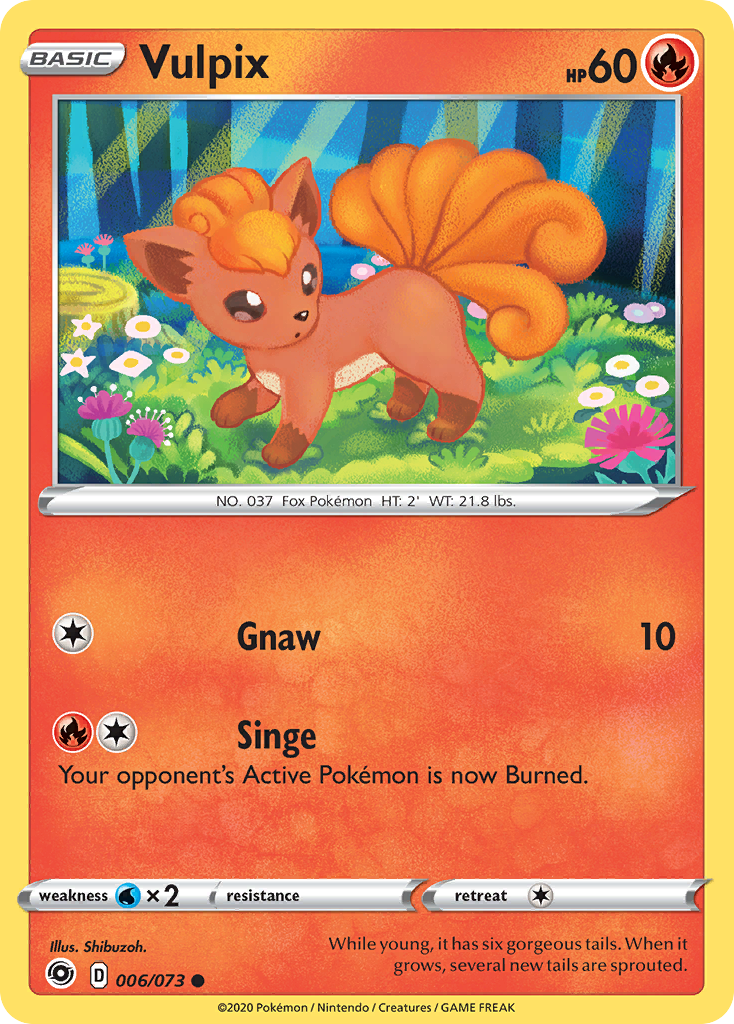 Vulpix (006/073) [Sword & Shield: Champion's Path] | Tables and Towers