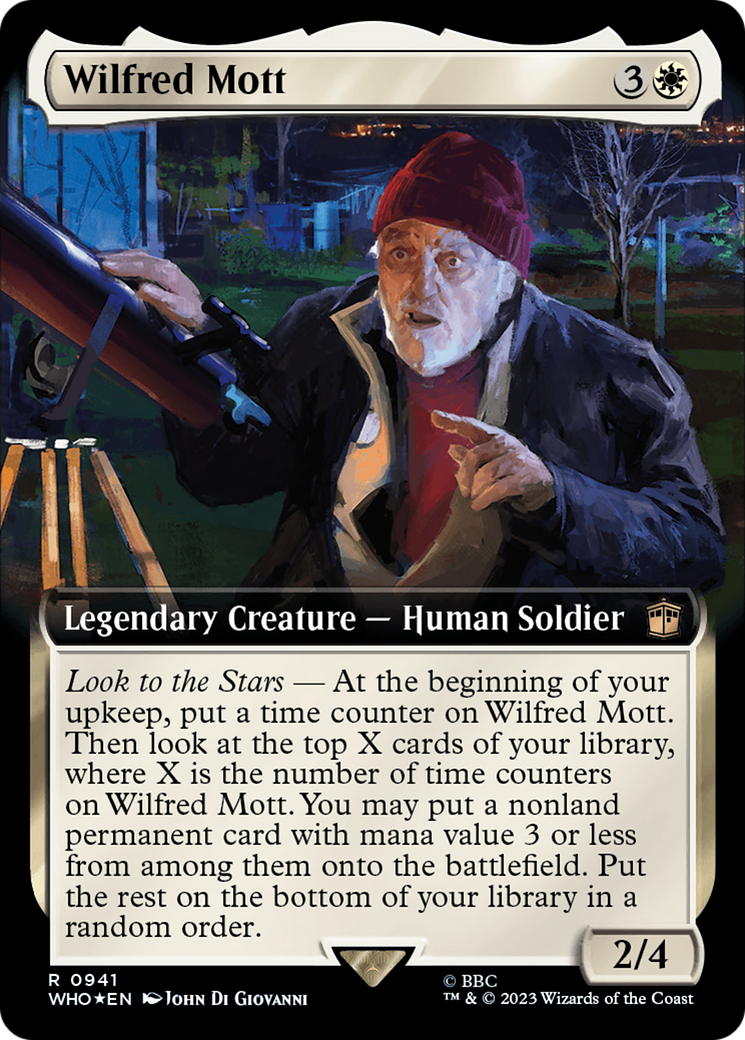 Wilfred Mott (Extended Art) (Surge Foil) [Doctor Who] | Tables and Towers