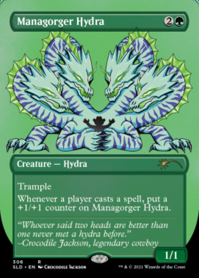 Managorger Hydra (Borderless) [Secret Lair Drop Series] | Tables and Towers