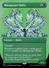 Managorger Hydra (Borderless) (Foil Etched) [Secret Lair Drop Series] | Tables and Towers