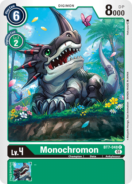 Monochromon [BT7-048] [Next Adventure] | Tables and Towers