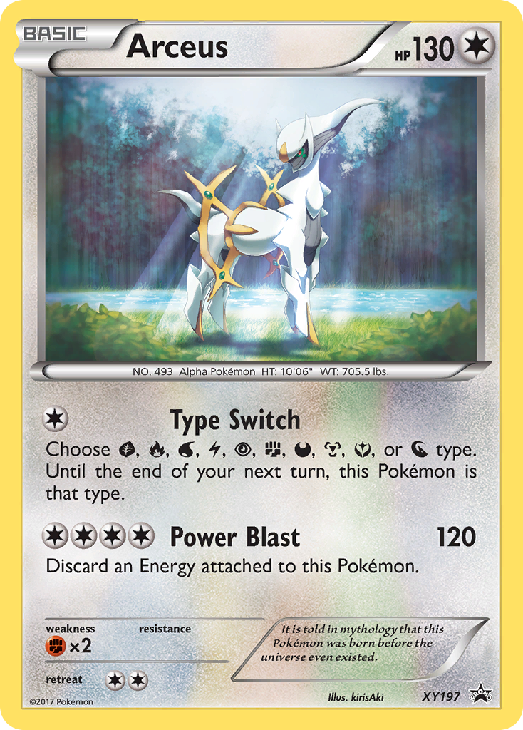 Arceus (XY197) [XY: Black Star Promos] | Tables and Towers