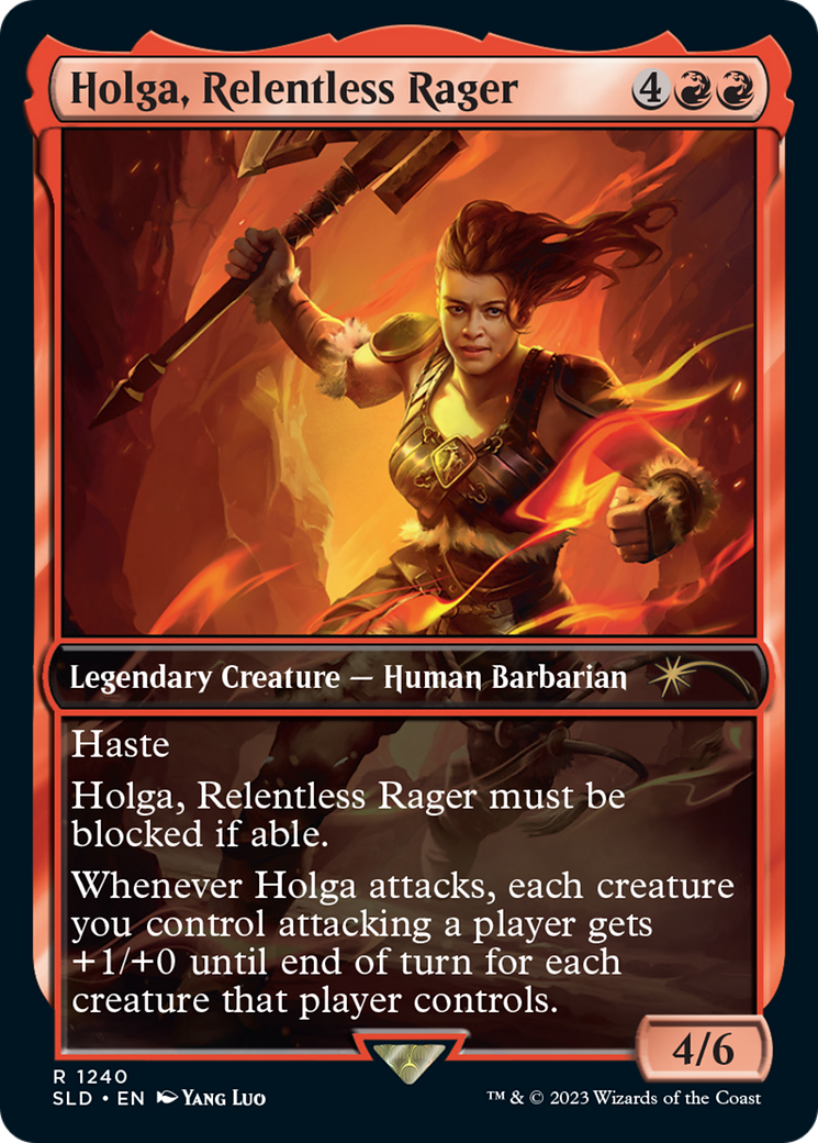 Holga, Relentless Rager [Secret Lair Drop Series] | Tables and Towers