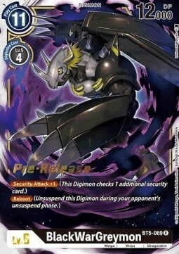 BlackWarGreymon [BT5-069] [Battle of Omni Pre-Release Promos] | Tables and Towers