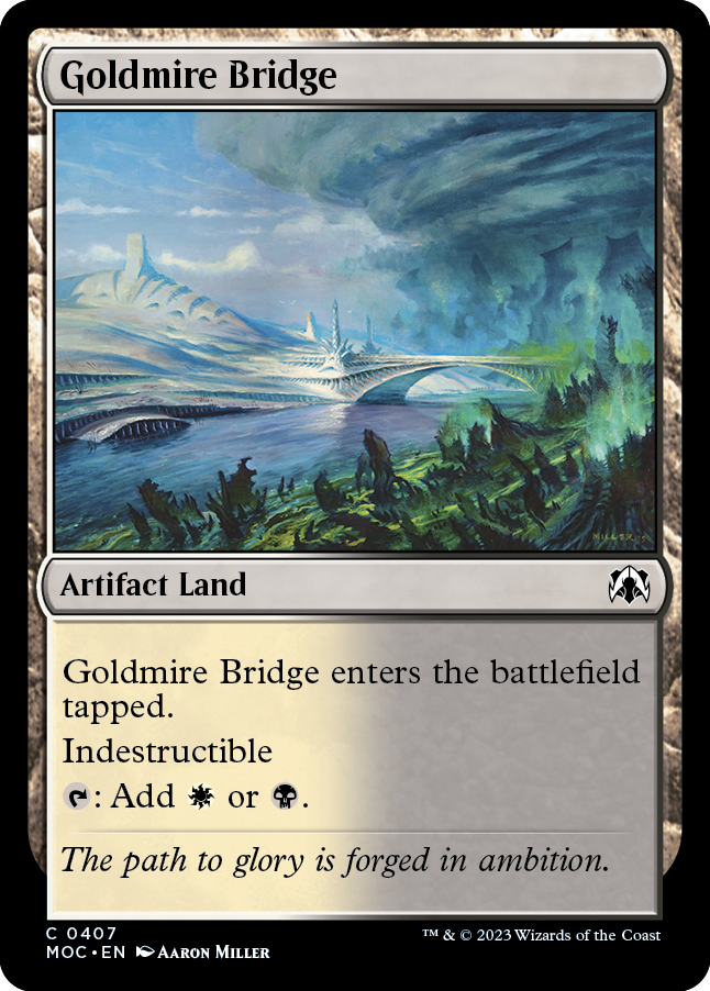 Goldmire Bridge [March of the Machine Commander] | Tables and Towers