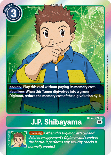 J.P. Shibayama [BT7-089] [Next Adventure] | Tables and Towers