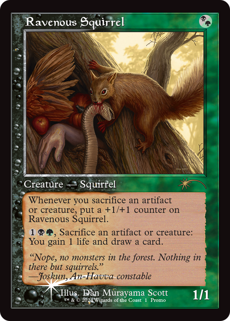 Ravenous Squirrel (Open House) [Wizards Play Network 2024] | Tables and Towers