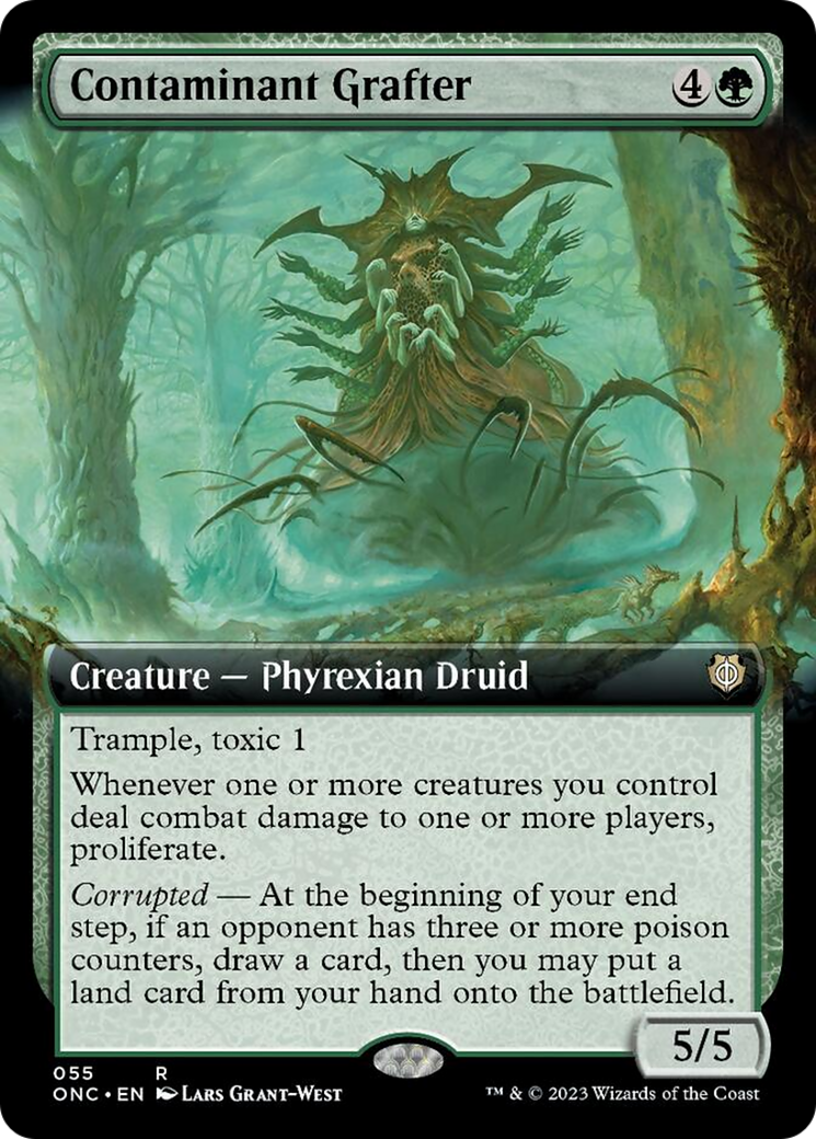 Contaminant Grafter (Extended Art) [Phyrexia: All Will Be One Commander] | Tables and Towers