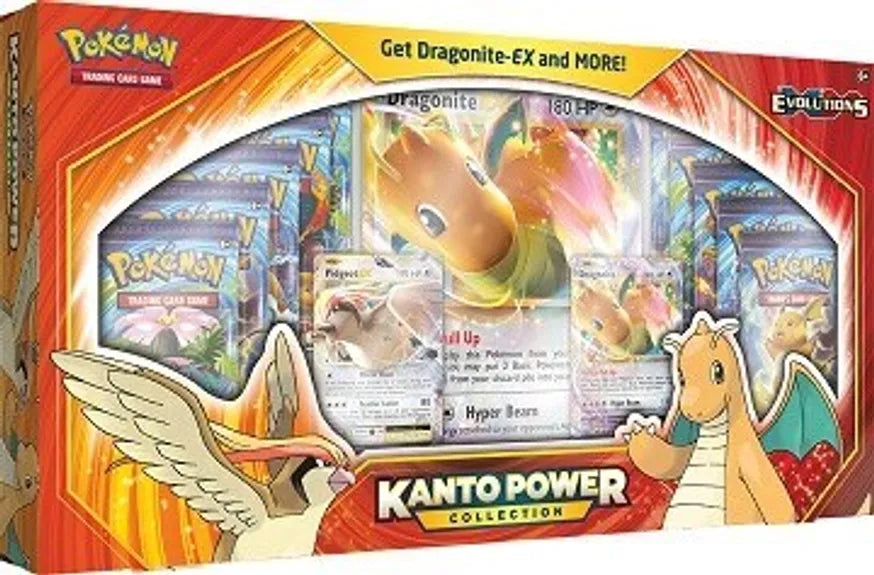 Kanto Power Collection [Dragonite EX/Pidgeot EX] - XY - Evolutions (EVO) | Tables and Towers