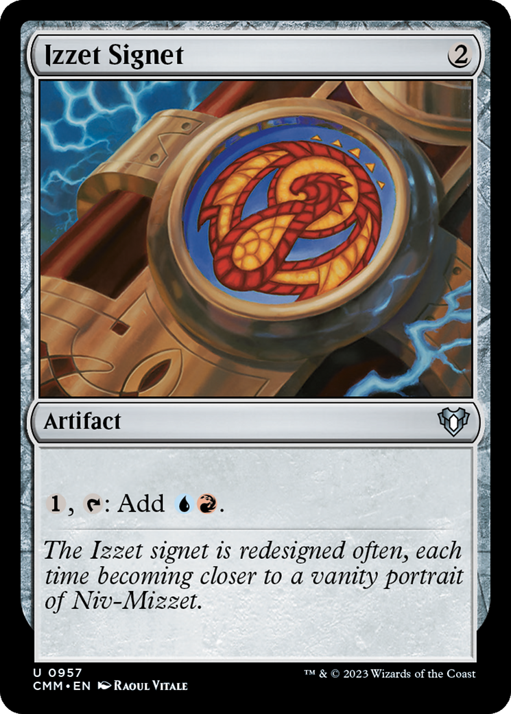 Izzet Signet [Commander Masters] | Tables and Towers