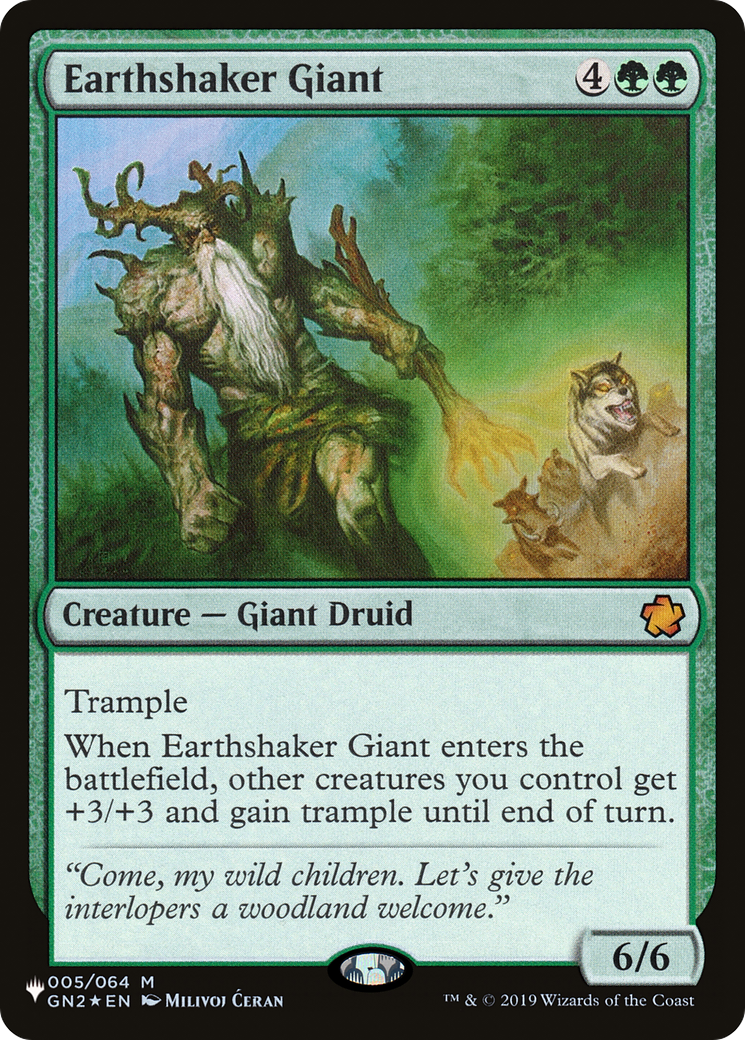 Earthshaker Giant [The List Reprints] | Tables and Towers