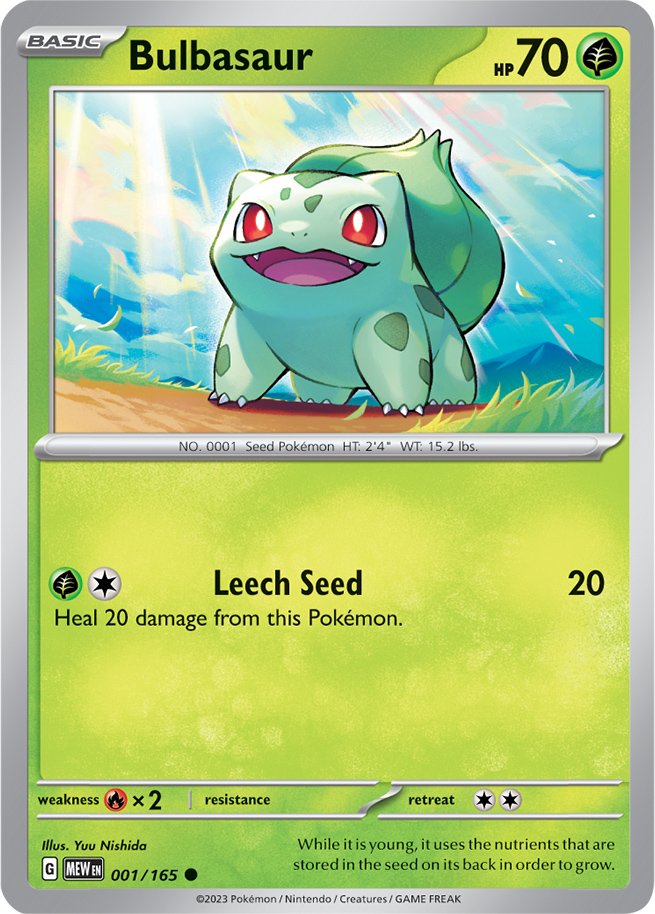 Bulbasaur (001/165) [Scarlet & Violet: 151] | Tables and Towers