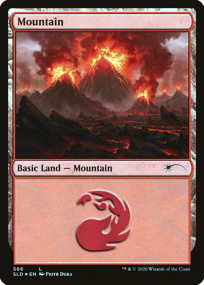 Mountain (Seismic) (566) [Secret Lair Drop Promos] | Tables and Towers