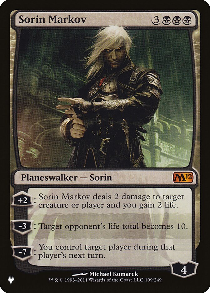 Sorin Markov [The List] | Tables and Towers