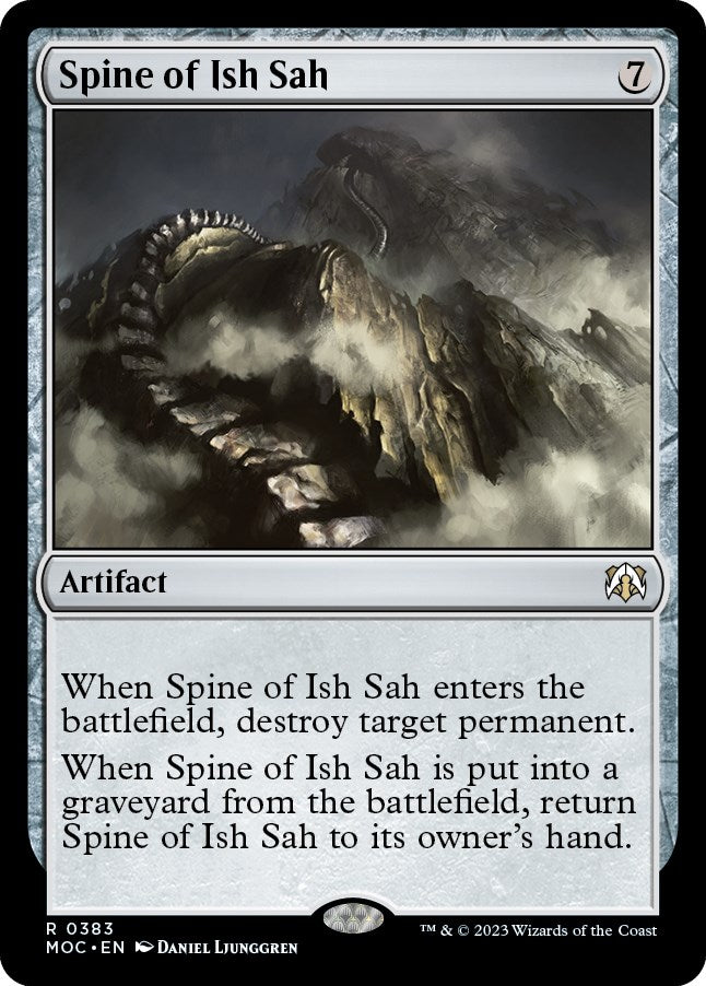 Spine of Ish Sah [March of the Machine Commander] | Tables and Towers