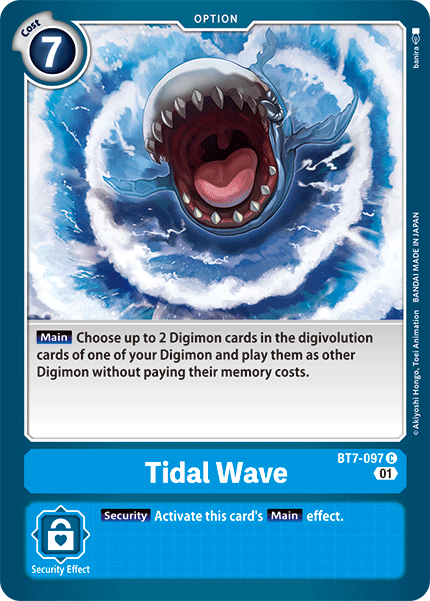 Tidal Wave [BT7-097] [Next Adventure] | Tables and Towers