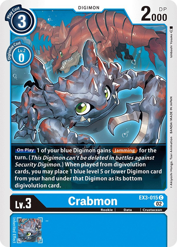 Crabmon [EX3-015] [Draconic Roar] | Tables and Towers