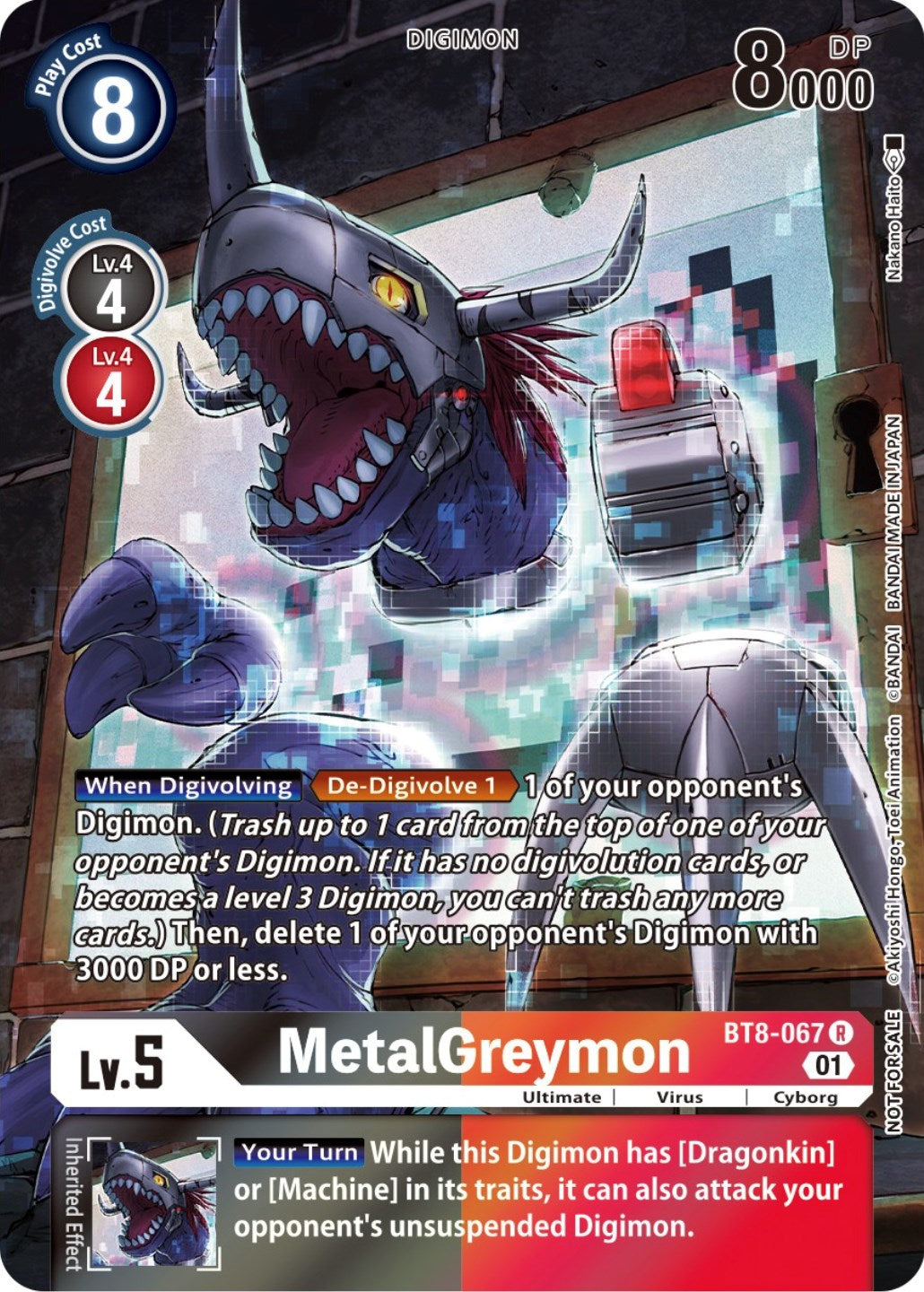 MetalGreymon [BT8-067] (25th Special Memorial Pack) [New Awakening Promos] | Tables and Towers