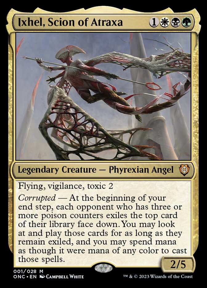 Ixhel, Scion of Atraxa [Phyrexia: All Will Be One Commander] | Tables and Towers