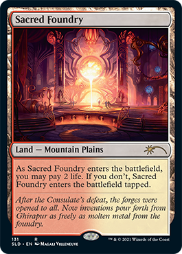 Sacred Foundry [Secret Lair Drop Series] | Tables and Towers