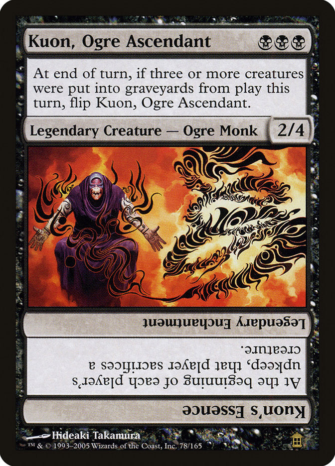 Kuon, Ogre Ascendant // Kuon's Essence [Saviors of Kamigawa] | Tables and Towers