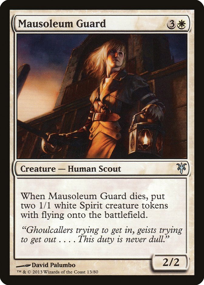 Mausoleum Guard [Duel Decks: Sorin vs. Tibalt] | Tables and Towers