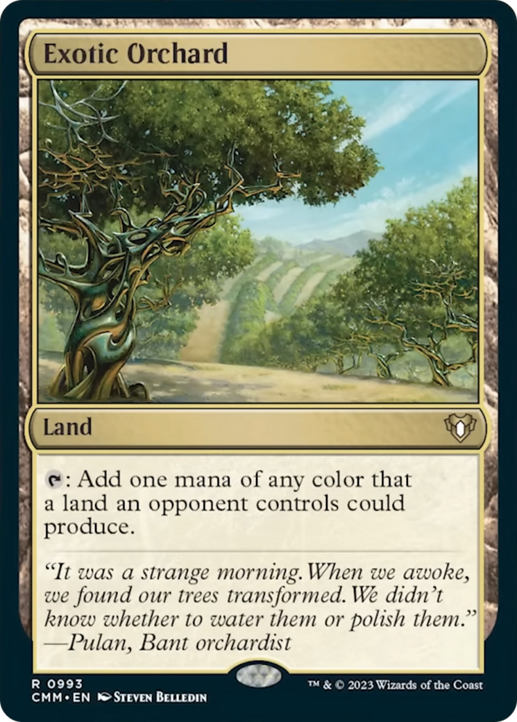 Exotic Orchard [Commander Masters] | Tables and Towers